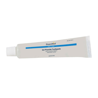 DUKAL DAWNMIST TOOTHPASTEToothpaste, Clear Gel, Fluoride, .85 oz Tube, 144/bx, 5 bx/cs | Quantity - 1x CS