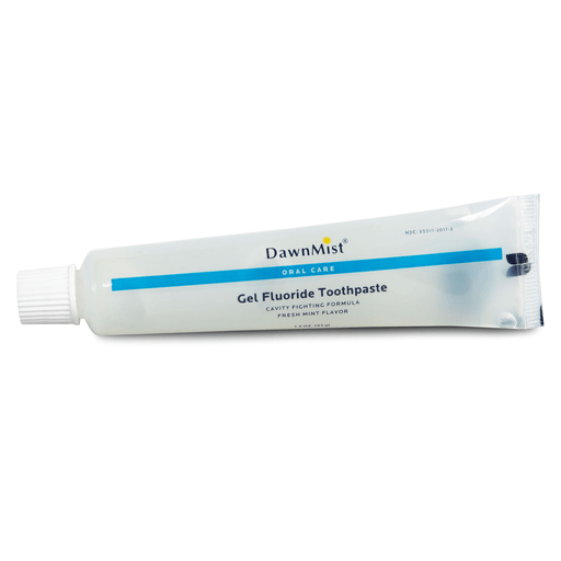 DUKAL DAWNMIST TOOTHPASTE - Toothpaste, Clear Gel, Fluoride, 1.5 oz Tube, 144/cs (Not Available for Sale into Canada) | Quantity - 1x CS