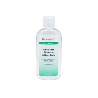 DUKAL DAWNMIST SHAMPOO & BODY WASH - Shampoo & Body Bath, Rinse Free, 4 oz Bottle with Dispensing Cap, 96/cs (Not Available for sale into Canada) | Quantity - 1x CS