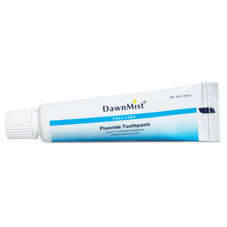 DUKAL DAWNMIST TOOTHPASTE - Toothpaste, Clear Gel, Fluoride, .85 oz Tube, 144/bx, 5 bx/cs | Quantity - 1x CS