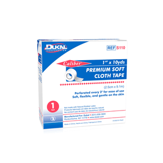 DUKAL CLOTH TAPE - Soft Cloth Tape, 4" x 10 yd, 1 rl/bx, 25 bx/cs | Quantity - 1x CS