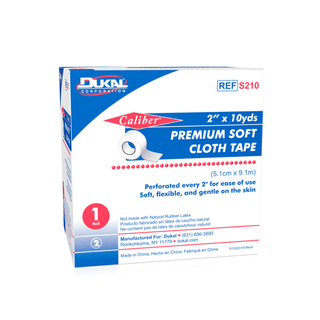 DUKAL CLOTH TAPE - Soft Cloth Tape, 2" x 10 yd, 1 rl/bx, 50 bx/cs | Quantity - 1x CS