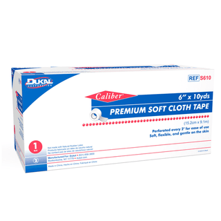 DUKAL CLOTH TAPE - Soft Cloth Tape, 6" x 10 yd, 1 rl/bx, 25 bx/cs | Quantity - 1x CS