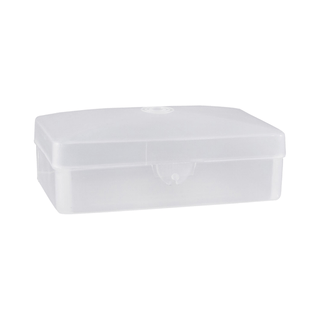 DUKAL DAWNMIST SOAP - Soap Box, Plastic with Hinged Lid, Clear, Holds Up to #5 Bar, 1/pk, 100/cs | Quantity - 1x CS