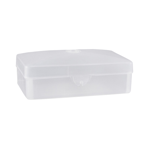 DUKAL DAWNMIST SOAP - Soap Box, Plastic with Hinged Lid, Clear, Holds Up to #5 Bar, 1/pk, 100/cs | Quantity - 1x CS
