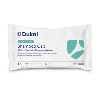 DUKAL DAWNMIST SHOWER CAP - Redi-Wash Shampoo Cap, Rinse Free, 40/cs (Not Available for sale into Canada) | Quantity - 1x CS