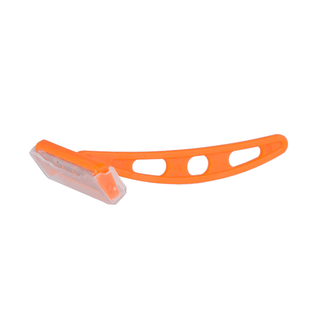 DUKAL DAWNMIST RAZORS - Security Shield Razor, Single Edge, Single Blade, Short Orange Handle, 500/bx, 4bx/cs | Quantity - 1x CS