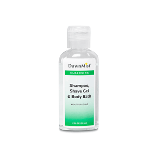 DUKAL DAWNMIST ALL-IN-ONE BODY WASH - Shampoo, Shave Gel & Body Wash, 2 oz, Clear Bottle, Dispensing Cap, 96/cs | Quantity - 1x CS