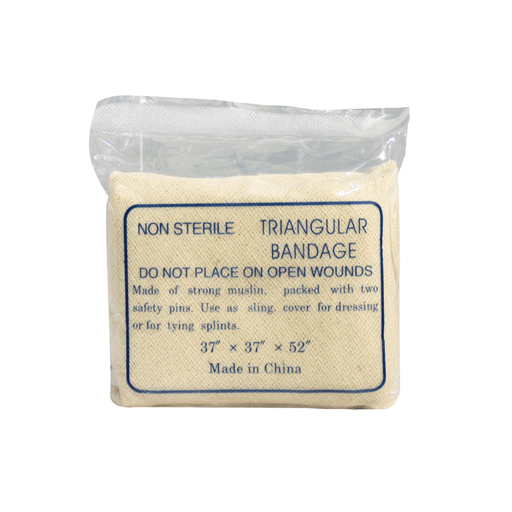 DUKAL TRIANGULAR BANDAGE - Triangular Bandage, 37" x 37" x 52", Non-Sterile, 1/pk, 12 pk/bg, 20 bg/cs | Quantity - 1x CS