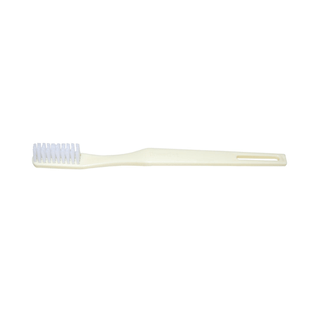 DUKAL DAWNMIST TOOTHBRUSH - Toothbrush, 30 Tuft, Ivory Handle, Clear Polypropylene Bristles, 144/bx, 10 bx/cs (27 cs/plt) | Quantity - 1x CS