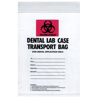 DUKAL UNIPACK PLASTIC BAGS - Lab Transport Bags, 6-3/4" x 10", 100/bx, 10 bx/cs | Quantity - 1x CS