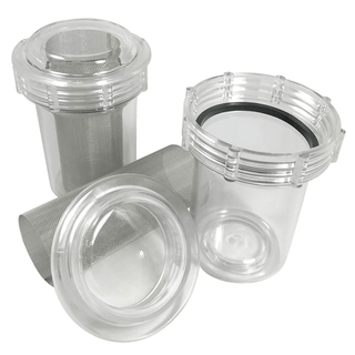 DUKAL UNIPACK EVACUATION PRODUCTS - UNIVAC Disposable Vacuum Pump Canisters with Mesh Screen, 3-1/2" W x 4-3/8" H, 8/bx, 6 bx/cs | Quantity - 1x CS