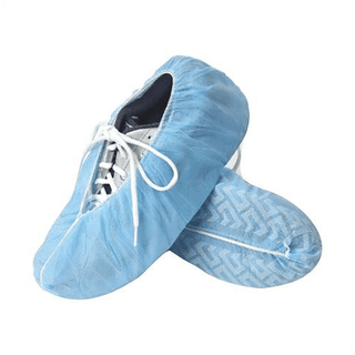 DUKAL UNIPACK PERSONAL PROTECTION - Shoe Covers, Anti-Skid, Non-Woven, Blue, 100/bg, 10 bg/cs | Quantity - 1x CS