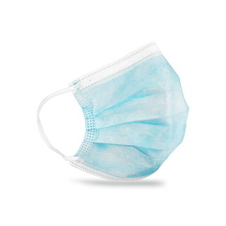 DUKAL PROCEDURE MASKS - FluidBloq Mask, Level 3, Ear-Loop, Blue, 50/bx, 20 bx/cs | Quantity - 1x CS