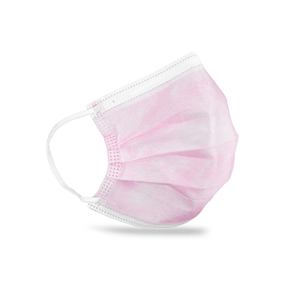 DUKAL PROCEDURE MASKS - FluidBloq Mask, Level 3, Ear-Loop, Pink, 50/bx, 20 bx/cs | Quantity - 1x CS