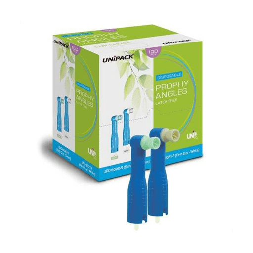 DUKAL UNIPACK DENTAL HYGIENE PRODUCTSProphy Angles Soft Cup (Green), Latex-Free (LF), 100/bx | Quantity - 1x BX