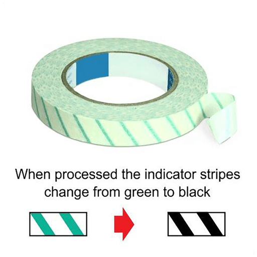 DUKAL UNIPACK STERILIZATION PRODUCTSSterilization Tape, Steam, 1/2" x 60 yards, 12 rl/bx, 6 bx/cs (Item is Short-Dated; Non-Returnable)  | Quantity - 1x CS