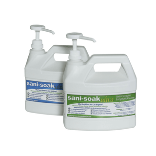 ENZYME INDUSTRIES SANI-SOAK ULTRA - Sani-Soak Ultra Enzymatic Cleaner, Lemongrass Lavender, Gallon, 4/cs | Quantity - 1x CS