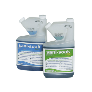 ENZYME INDUSTRIES SANI-SOAK ULTRA - Sani-Soak Ultra Enzymatic Cleaner, Cool Mint, Gallon, 4/cs **Item is on Manufacturer Backorder  Limited Inventory when Available** | Quantity - 1x CS