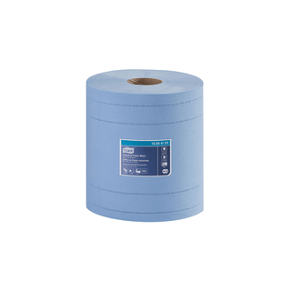 ESSITY TORK PAPER WIPER - Paper Wiper Plus, Centerfeed, 1-Ply, White, 9.8" x 15.2", 300 sht/bx, 2 bx/cs (90 cs/plt) | Quantity - 1x CS