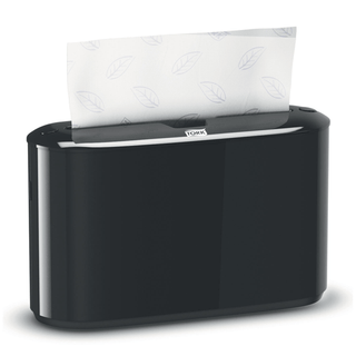 ESSITY TORK XPRESS HAND TOWEL DISPENSERS - Hand Towel Dispenser, Multifold, Elevation, Black, H2, Plastic, 17.5" x 11.9" x 4" (132 cs/plt) | Quantity - 1x EA