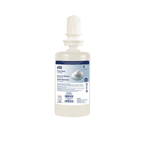 ESSITY TORK SOAPS & SANITIZERS - Premium Foam Soap, Extra Mild, White Foam, Perfume-Free, 1 oz, 6/cs (80 cs/plt) | Quantity - 1x CS