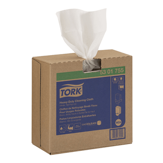 ESSITY TORK CLEANING CLOTH - Cleaning Cloth, Low-Lint, Pop-Up Box, 1-Ply, Turquoise, 16.5" x 9", 100 sht/bx, 8 bx/cs (40 cs/plt) | Quantity - 1x CS