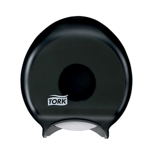 ESSITY TORK BATH TISSUE DISPENSER - Bath Tissue Roll Dispenser, Jumbo, Single, Universal, Smoke, T22, Plastic, 12" x 10.6" x 5.8" (208 cs/plt) | Quantity - 1x EA