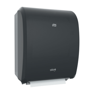 ESSITY TORK HAND TOWEL DISPENSERS - Hand Towel Roll Dispenser, Electronic, Universal, Black, H71, Plastic, 16" x 12.3" x 9.3" (54 cs/plt) | Quantity - 1x EA