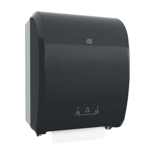 ESSITY TORK HAND TOWEL DISPENSERS - Hand Towel Roll Dispenser, Electronic, Universal, Black, H71, Plastic, 16" x 12.3" x 9.3" (54 cs/plt) | Quantity - 1x EA