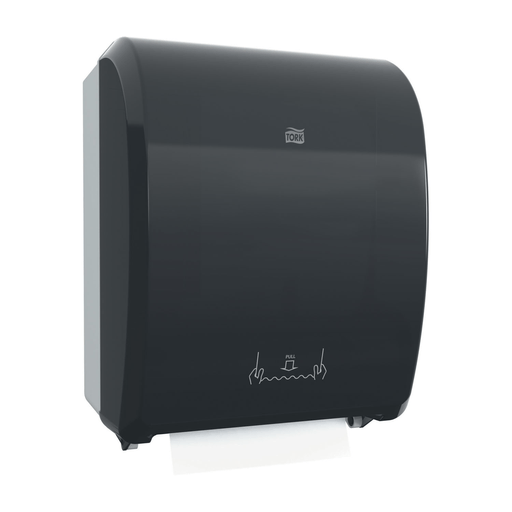 ESSITY TORK HAND TOWEL DISPENSERS - Hand Towel Roll Dispenser, Electronic, Universal, Black, H71, Plastic, 16" x 12.3" x 9.3" (54 cs/plt) | Quantity - 1x EA