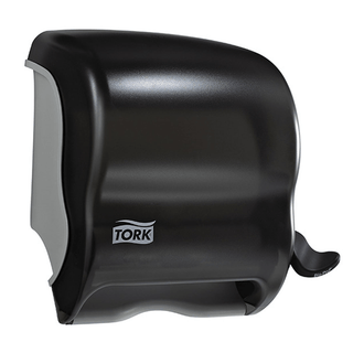 ESSITY TORK HAND TOWEL DISPENSERS - Hand Towel Roll Dispenser, with Lever, Universal, Smoke, H21, Plastic, 12.8" x 12.5" x 8.6" (120 cs/plt) | Quantity - 1x EA