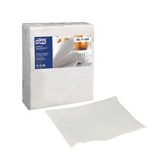 ESSITY TORK NAPKINS - Beverage Napkin, Universal, White, 1-Ply, Embossed, 9.4" x 9.4", 500/pk, 8 pk/cs (110 cs/plt) | Quantity - 1x CS