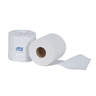 ESSITY TORK BATH TISSUE - Premium Bath Tissue, OptiCore, 2-Ply, White, 3.8" x 4", 800 sht/rl, 36 rl/cs (48 cs/plt) | Quantity - 1x CS