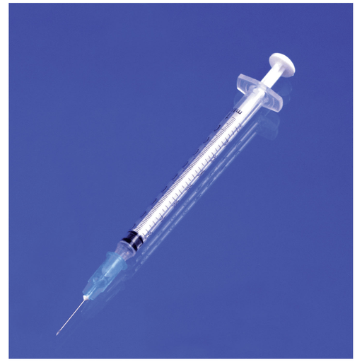 EXEL TB TUBERCULIN SYRINGES WITH LUER SLIP - Tuberculin Syringe, 1cc with Needle, 25G x 1", Low Dead Space Plunger, Luer Slip, 100/bx, 10 bx/cs | Quantity - 1x CS