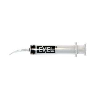 EXEL CURVE TIP SYRINGE - Syringe, 12cc, Curved Tip, Non-Sterile, 50/bx, 10 bx/cs (24 cs/plt) (Item on Manufacturer Back Order with no Estimated Time of Availability) | Quantity - 1x CS