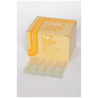 EXEL HYPODERMIC NEEDLES - Hypodermic Needle, 20G x ", 100/bx, 20 bx/cs | Quantity - 1x CS