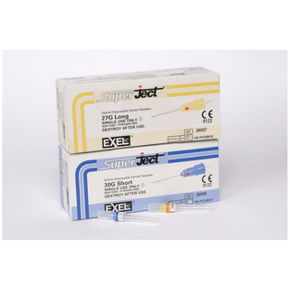 EXEL DENTAL NEEDLES - Dental Needle, 30G Short (21mm), 100/bx, 10 bx/cs | Quantity - 1x CS