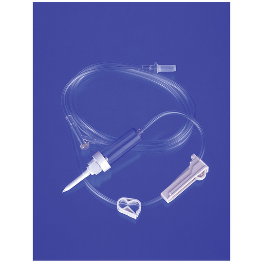 EXEL IV ADMINISTRATION SETSIV Administration Set, 60 Drops, Combination Vented/ Non-Vented, (Y) Injection Site, Luer Slip, 78" Tube, Roller Clamp, Pinch Clamp, 50/cs (90 cs/plt) | Quantity - 1x CS