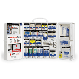 FIRST AID ONLY/ACME UNITED SMART COMPLIANCE CABINETS - Large Plastic Smart Compliance Cabinet, w/o Meds, ANSI 2021 Class A+ (DROP SHIP ONLY - $150 Minimum Order) | Quantity - 1x CS