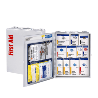 FIRST AID ONLY/ACME UNITED SMART COMPLIANCE CABINETS - Large Plastic Smart Compliance Cabinet, w/o Meds, ANSI 2021 Class A+ (DROP SHIP ONLY - $150 Minimum Order) | Quantity - 1x CS