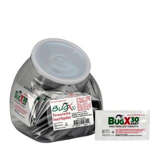 FIRST AID ONLY/ACME UNITED BUGX INSECT REPELLENT - BugX30 Fish Bowl Insect Repellent Wipes, 50/jr (DROP SHIP ONLY - $150 Minimum Order) | Quantity - 1x JR