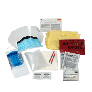 FIRST AID ONLY/ACME UNITED SPILL CLEAN UP KIT - BBP Spill Clean Up Cabinet, Metal Case (DROP SHIP ONLY - $150 Minimum Order) | Quantity - 1x EA