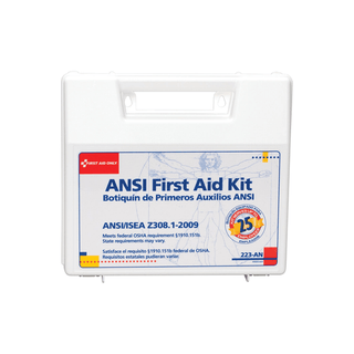 FIRST AID ONLY/ACME UNITED FIRST AID KITS - 25 Person, 110 Piece Bulk Kit, Plastic Case, 1 ea. (DROP SHIP ONLY - $150 Minimum Order) | Quantity - 1x EA