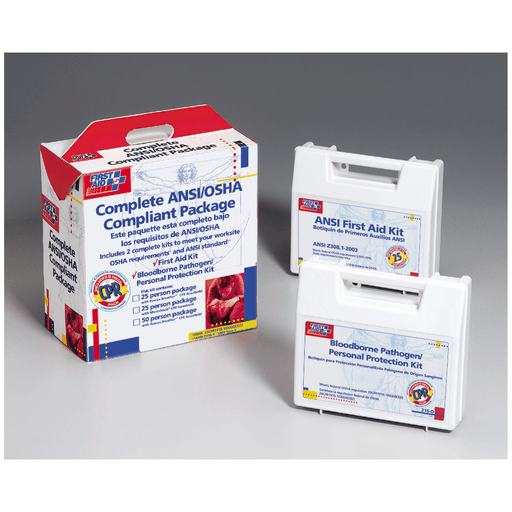 FIRST AID ONLY/ACME UNITED FIRST AID KITS - 25 Person, 110 Piece Bulk Kit, Plastic Case, 1 ea. (DROP SHIP ONLY - $150 Minimum Order) | Quantity - 1x EA