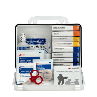 FIRST AID ONLY/ACME UNITED INDUSTRIAL KITS - Loggers First Aid Kit, 25 Person, Metal Case (DROP SHIP ONLY - $150 Minimum Order) | Quantity - 1x EA