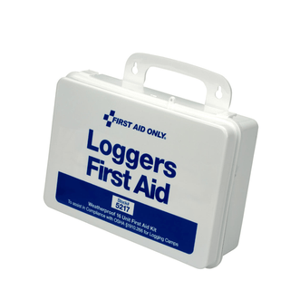 FIRST AID ONLY/ACME UNITED INDUSTRIAL KITS - Loggers First Aid Kit, 25 Person, Metal Case (DROP SHIP ONLY - $150 Minimum Order) | Quantity - 1x EA