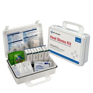 FIRST AID ONLY/ACME UNITED PROTECTION KITS - Heat Stress Kit, Plastic Case (DROP SHIP ONLY - $150 Minimum Order) | Quantity - 1x EA