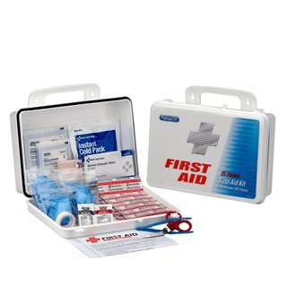 FIRST AID ONLY/ACME UNITED FIRST AID KITS25 Person Office First Aid Kit, 131 Pieces, Plastic Case (DROP SHIP ONLY$150 Minimum Order) | Quantity - 1x EA