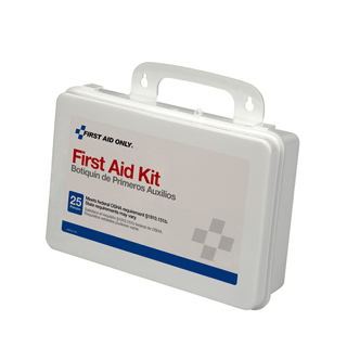 FIRST AID ONLY/ACME UNITED FIRST AID KITS - 25 Person Office First Aid Kit, 131 Pieces, Plastic Case (DROP SHIP ONLY - $150 Minimum Order) | Quantity - 1x EA